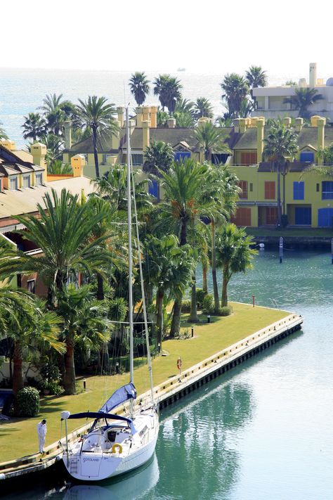 #Sailing boat at #Sotogrande Marina https://www.facebook.com/joinsotoluxury Sotogrande Spain, Waterfront Living, Magic Places, Andalucia Spain, South Of Spain, Sailing Boat, Visit Europe, Cadiz, Luxury Life