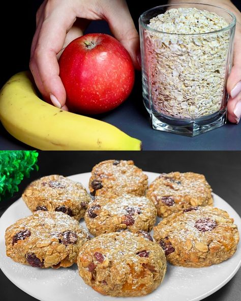 Baked Oatmeal With Fruit, Mediterranean Oatmeal, Nibbles Ideas, Fat Free Desserts, Cheerios Recipes, Oatmeal Ideas, Grain Free Baking, Oatmeal Diet Plan, Baked Oatmeal Healthy