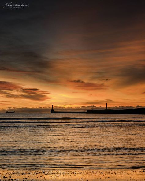 Aberdeen Beach as a new day begins, Scotland Aberdeen Beach, Incredible Nature, Beautiful Scotland, Twilight Breaking Dawn, Ireland Scotland, Dawn And Dusk, Light My Fire, Breaking Dawn, Gods Creation