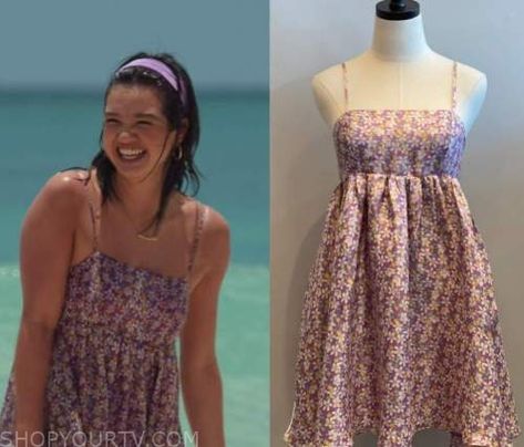 Jessa Kae Dresses, Gamcha Print Dress, Doogie Kamealoha Outfits, Lela Teen Beach Movie Outfits, Doogie Kamealoha Nico, Peyton Elizabeth Lee, Surfergirl Style, Beachy Outfits, Tv Show Outfits