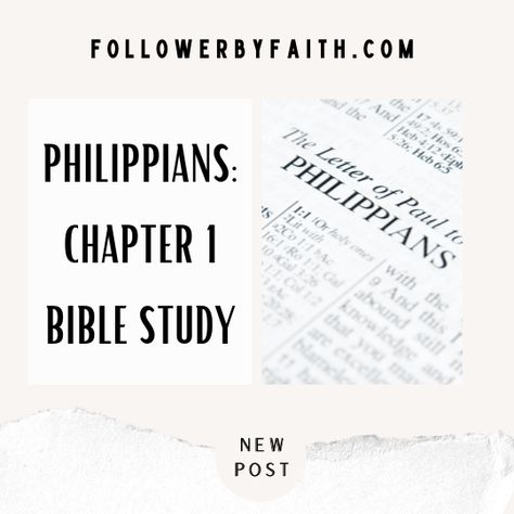 Philippians: Chapter 1 Bible Study » Follower by Faith Philippians 1 Bible Journaling, Philippians Bible Study, Prayer Topics, Book Of Philippians, Philippians 1, Devotional Topics, Bible Studying, Inductive Bible Study, Study Topics