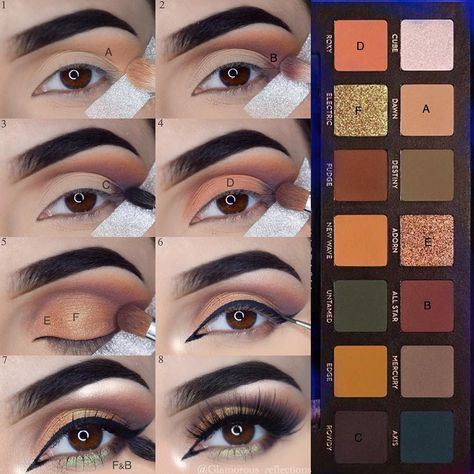 Hiya babies! #stepbystep pictorial of my 1st look created using the new #subculture palette from the Queen @anastasiabeverlyhills & @norvina ❤️ . Product details for this look: . ____BROWS___ •Filled and shaped my brows with @anastasiabeverlyhills @norvina #dipbrow in Ebony & • set with Tinted brow gel in Granite. •@tartecosmetics Shape Tape concealer to clean the brows. _ ___SHADOWS___ • • @norvina @anastasiabeverlyhills Subculture palette, Dawn, All Star, Roxy, Adorn, Electra •• . ___... Subculture Palette Looks, Abh Subculture Palette, Subculture Palette, Makeup Pictorial, Makeup 101, Photo Makeup, Makeup Obsession, Eyeshadow Tutorial, Makeup Goals