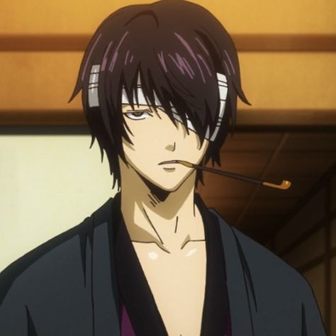 Takasugi Shinsuke Icon, Joui 4, Shinsuke Takasugi, Takasugi Shinsuke, The Last Of Us2, Anime Black Hair, Neon Evangelion, Trash Art, Glowing Art