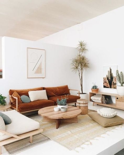 minimal geometric art. | sfgirlbybay | Bloglovin’ Couch Kitchen, Desert Living Room, Små Rum Lidt Plads, House Aesthetics, Furnitur Ruang Keluarga, Kitchen Apartment, Bohemian Decoration, Studio Spaces, Hus Inspiration