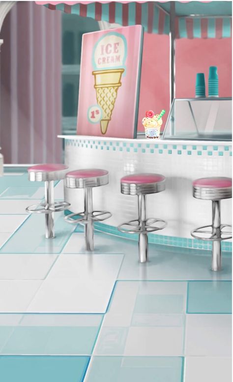 Sorveteria Preppy Zepeto Background Starbucks, Zepeto Grocery Store Background, Anime Ice Cream Shop Background, Ice Cream Shop Background, Imvu Pool Background, Episode Game, Wattpad Background, Episode Interactive Backgrounds, Anime Places