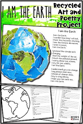 Earth Day 2nd Grade, Earth Day Activities For Fourth Grade, Earth Day Art Upper Elementary, Earth Day Crafts For Middle School, Earth Day 5th Grade, Earth Day Second Grade Activities, Earth Day 2024 Activities, Middle School Earth Day Activities, Earth Day Activities For 5th Grade