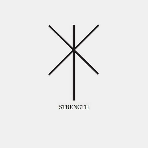 Strength Logo. Thank you Viking Symbols Strength, Sigils For Strength, Viking Strength Symbol, Strength Rune Tattoo, Sigil For Strength, Runes For Strength, Meaningful Symbolic Tattoos Strength, Tattoo Strong Symbol, Viking Symbol For Strength