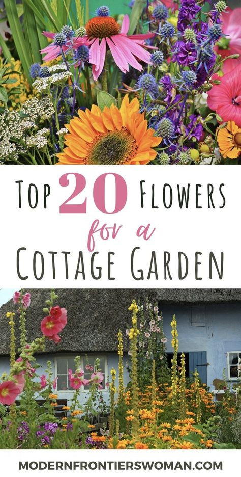 Top 20 Flowers for a Cottage Garden | Modern Frontierswoman Moderne Have, Cottage Garden Plants, Cottage Garden Design, Garden Wallpaper, English Cottage Garden, Cottage Gardens, Cut Flower Garden, Have Inspiration, Mind You