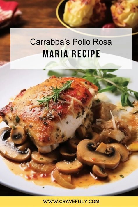 Carrabba’s Pollo Rosa Maria Recipe – Cravefuly Pollo Rosa Maria Recipe, Polo Rosa Maria Chicken, Chicken Rosa Maria, Carrabbas Recipes, Butterfly Chicken Breast, Butterflied Chicken, Italian Grill, Copy Cats, Copykat Recipes