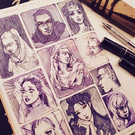 Pinterest: us.nilep Kunstjournal Inspiration, Art Challenges, Sketchbook Drawings, Sketchbook Art Journal, Tattoo Life, Arte Inspo, Arte Sketchbook, Sketchbook Art, Sketchbook Inspiration