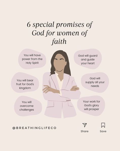 Christian Femininity, Christian Tips, Biblical Women, Biblical Femininity, Walk Confidently, Promises Of God, Christian Affirmations, Virtuous Woman, Bible Women