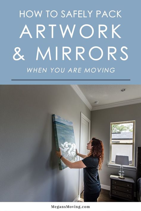 Moving Artwork, Moving New House, Moving House Tips, Moving Across Country, Moving Hacks Packing, Moving Walls, Small Picture Frames, Moving Packing, Packing To Move