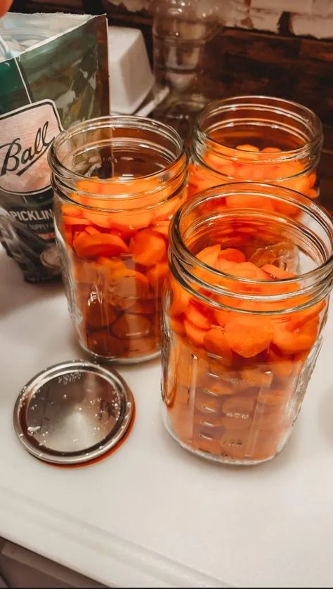 Quick Canned Carrots - Raw Pack Dry Pack Canning Carrots, How To Can Carrots, Canning Cabbage, Canning Carrots, Frozen Recipes, Canned Carrots, Quick Soup, Canning Ideas, Easy Meals For Two