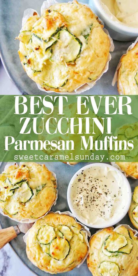 Zucchini Parmesan Muffins, Easy Zucchini Lunch Recipes, Savory Zucchini Muffins Recipes, Savory Muffin Recipes Healthy, Muffin Recipes Savory, Zucchini Breakfast Recipes, Gluten Free Zucchini Slice, Zucchini Breakfast Muffins, Parmesan Muffins