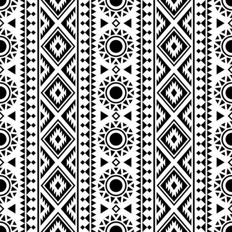 African Pattern Design Graphics, Aztec Art Patterns, Motif Geometri, Aztec Pattern Drawing, Peru Pattern, Inca Pattern, African Ornaments, Aztec Ornament, Mayan Pattern