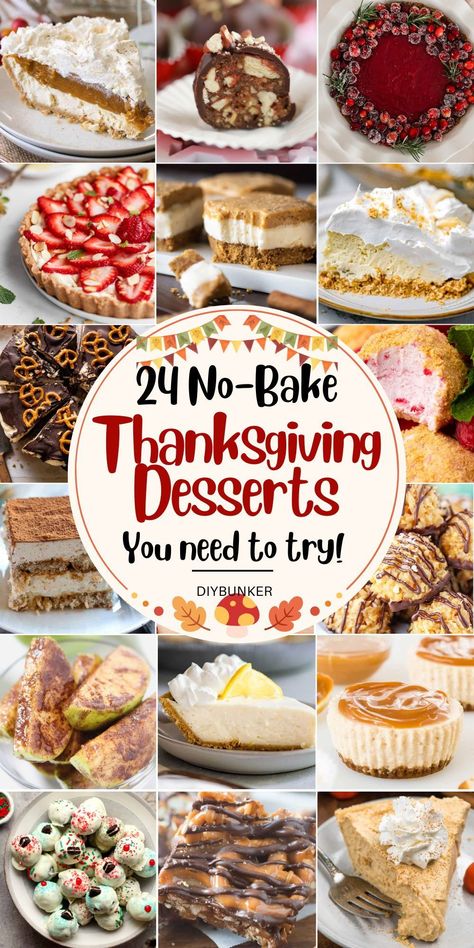 Thanksgiving is just around the corner and we all know what that means...time for some delicious desserts! 🍁🍰 From classic pumpkin pie to creative twists on traditional treats, there's something for everyone to enjoy this holiday season. Check out our top picks for Thanksgiving desserts and get ready to indulge! #ThanksgivingDesserts #PumpkinPie #AppleCrisp #PecanPie #CranberryTart #SweetPotatoCasserole #ChocolatePumpkinCheesecake #CaramelAppleCobbler #PumpkinSpiceCake #CinnamonRollAppleCrisp Dessert Ideas For Thanksgiving Easy, Cold Thanksgiving Desserts, Quick And Easy Thanksgiving Desserts, Thanksgiving Easy Desserts, Thanksgiving Desserts Easy Quick, Thanksgiving Dessert Ideas Easy, Easy Thanksgiving Recipes Desserts, No Bake Thanksgiving Desserts, Easy Thanksgiving Desserts Recipes