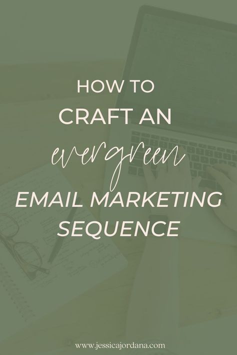 How to Craft an Evergreen Email Marketing Sequence | Jess Jordana | In this blog post, Jess Jordana of Jess, XO shares how to write an evergreen email sequence. #copywritingtips #websitecopytips #copywritingtips #websitecopythatconverts #websitecopythatconnects #aboutpage #homepage #salespage #tipsforcreatives #emailsequencetemplate #emailsequenceideas Squarespace Email Marketing, Email Sequence Ideas, Minimalist Marketing, Email Sequence, Copywriting Inspiration, Website Copywriting, Wedding Planning Business, Entrepreneur Advice, Art Biz