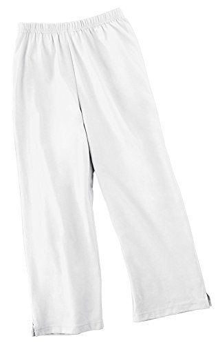 Collections Etc Misses Capri Pants with Easy Elastic Waist  2XL White -- To view further for this item, visit the image link. (Note:Amazon affiliate link) #PantsCapris Collections Etc, Cropped Pants, Favorite Color, Capri Pants, Elastic Waist, Capri, Sweatpants, Turquoise, Elastic