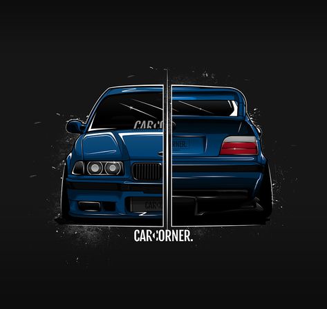 Bmw E36 M3, Drawing Instagram, Media Drawing, E36 M3, Cars Bmw, Bmw Cars, Bmw E36, Bmw, Social Media