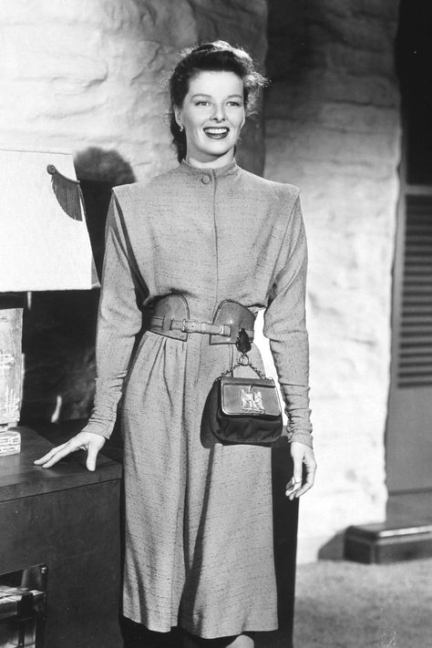 Katherine Hepburn Style, Katherine Hepburn, Hepburn Style, Katharine Hepburn, Vintage Fashion Photography, Actrices Hollywood, Hollywood Fashion, Old Hollywood Glamour, 1940s Fashion