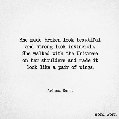 Broken But Beautiful, Instagram Quote, Words Of Wisdom Quotes, Poetry Words, Atticus, Poetry Quotes, Thoughts Quotes, Meaningful Quotes, Strong Women