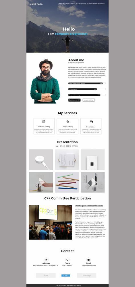 Programmer Portfolio Website Design, Programmer Portfolio Website, Data Science Portfolio Website, Programmer Portfolio, Website Design Technology, Technology Graphic Design, Minimalist Website Design, Technology Graphic, Minimalist Theme