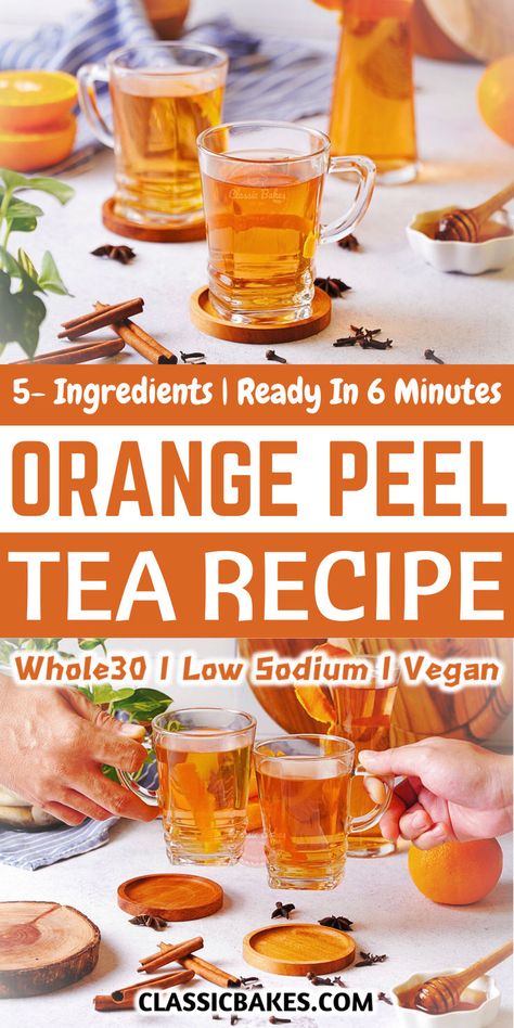 Discover the refreshing taste of Orange Peel Tea! This simple recipe transforms dried orange peels into a fragrant herbal tea, perfect for warming up on a chilly day. Packed with antioxidants and a hint of citrus, it’s a delightful and healthy way to enjoy a cozy beverage at home. Orange Peel Tea, Cozy Afternoon, Dried Orange Peel, Orange Peels, Upset Stomach, Tea Recipe, Vegan Breakfast Recipes, Orange Peel, Tea Recipes