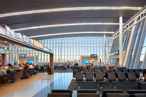 Pet Relief Area, Charlotte Douglas International Airport, Metal Wall Panel, Standing Seam Metal Roof, Airports Terminal, Bus Terminal, Story Structure, Standing Seam, Graduation Project