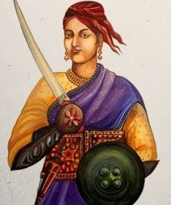 Khoob ladi mardaani woh toh Jhansi ki Rani thi “  – a very famous excerpt  from Subhadra Kumari Chauhan’s Jhansi ki Rani.    Rani Lakshmi Bai is an epitome of bravery, valor and sacrifice. She is the name that lights up each mind whenever one remembers about the sacrifice made by our freedom fighters.  She is proclaimed to be the most dangerous, ferocious and intellectual queen of all times. Struck the enemy at the speed of lightning with beauty and elan, she sacrificed herself for Jhansi.    Ta Rani Laxmi Bai Drawing, Rani Laxmi Bai, Rani Lakshmi Bai, Lakshmi Bai, Freedom Fighters Of India, Indian Freedom Fighters, Hindu Rituals, Warrior Queen, Freedom Fighters