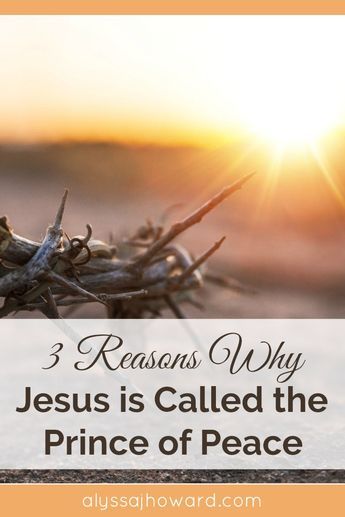 Jesus is referred to as our Prince of Peace in the book of Isaiah. But what does this title mean exactly? And why is it important for us today? #write31days #princeofpeace #Jesus Vbs Lessons, The Book Of Isaiah, Spiritual Notes, Second Coming Of Christ, Jesus King, Book Of Isaiah, Resurrection Day, Why Jesus, Give Me Jesus