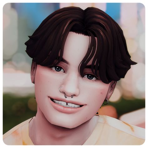 Happy Gappy Teeth Set | Patreon Teeth Collection, Sims 4 Hair Male, Grillz Teeth, Sims 4 Piercings, Sims 4 Tattoos, Sims 4 Cc Eyes, Sims Inspiration, Cc Folder, Sims 4 Family