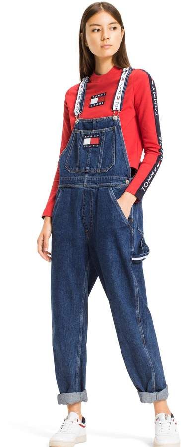 Tommy Hilfiger Capsule Collection Overalls Tommy Hilfiger Overalls, Tomy Hilfiger, 90s Overalls, Overalls 90s, American Denim, Tommy Hilfiger Women, Capsule Collection, Classic American, Tommy Jeans