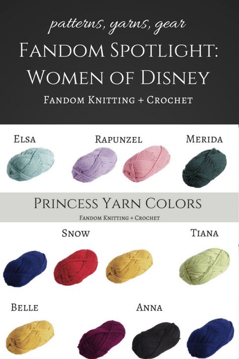 Fandom Spotlight: Women of Disney | Fandom Knitting & Crochet Crochet Hat Ideas, Anna Doll, Crochet Hood, Crochet Princess, Knitting And Crochet Patterns, Diva Design, Knitting Tips, Crochet Fun, Crochet Tips