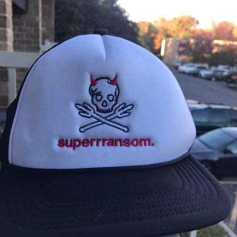 Ransom Clothing X Superrradical Limited Edition Trucker Hat 🧢⚫️🔴 Limited Editions, Trucker Hat, Limited Edition, Like New, Hats, Clothes, Black