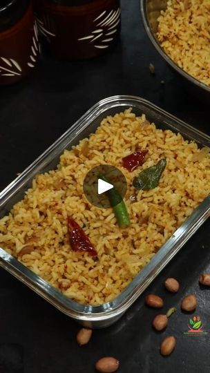 45K views · 601 reactions | Protein rich lunch box recipe l Lunch box recipe l Peanut rice 

Ingredinets for Palli Rice/ Peanut rice:-

Peanuts -  1 cup
Sesame seeds - 1 Tbsn
Garlic cloves - 3-4
Cumin - 1/2 Tsn
Dry chilli - 7-8 (adjust as per taste)
Salt as per taste
Oil - 2 - 3 Tbsn
Mustard - 1 Tsn
Cumin -1 /2 Tsn
Onion - 1 
Green chilli - 5 
Dry chilli - 1
Few curry leaves
Salt as per taste
Turmeric powder - 1/4 Tsn
Boiled Rice - 1 & 1/2 cup

#rice #ricerecipes #foodreels #reels #foodies #cooking
#peanut #instareelsindia❤️ #reelsfood #trending #lunch
#lunchbox #easyrecipes

How to make Peanut rice l Palli rice recipe l Palli rice recipe in telugu l Peanut rice recipe l Healthy rice recipe l Easy lunch box Recipe l quick lunch recipes l Kids lunchbox l | Nimmana's Kitchen | nimmanaskitche Peanut Rice, Easy Lunch Box Recipes, Healthy Rice Recipes, Lunch Box Recipe, Boiled Rice, Quick Lunch Recipes, Healthy Rice, How To Boil Rice, Turmeric Powder