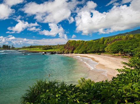 Maui's best beaches Romantic Beach Photos, Best Beaches In Maui, Maui Travel Guide, Maui Island, Hana Maui, Maui Resorts, Maui Travel, Road To Hana, Unique Beach