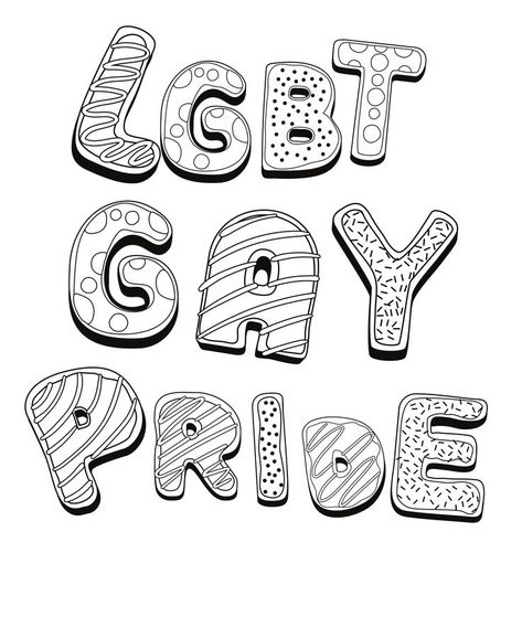 People Coloring Pages, Cool Coloring Pages, Lgbtq Pride, Chicago Illinois, Art Pages, Coloring Pictures, Shadowhunters, Colouring Pages, Gay Pride