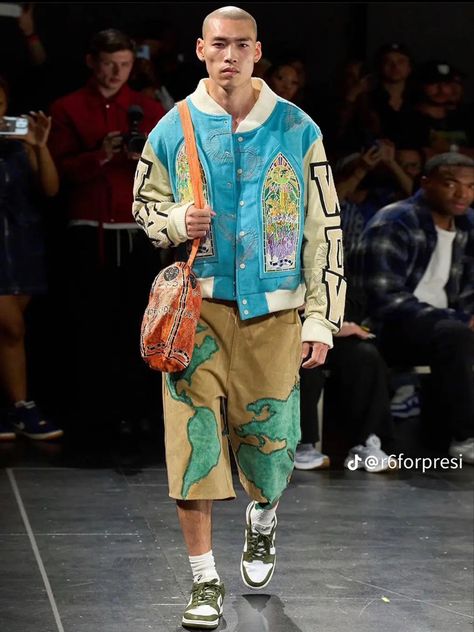 Streetwear Fashion Show, Boy Street Style, Baseball Fashion, Spring 2023 Ready To Wear, 2023 Ready To Wear Collection, 2023 Ready To Wear, Spring Summer 2023, Dope Fashion, Autumn Style