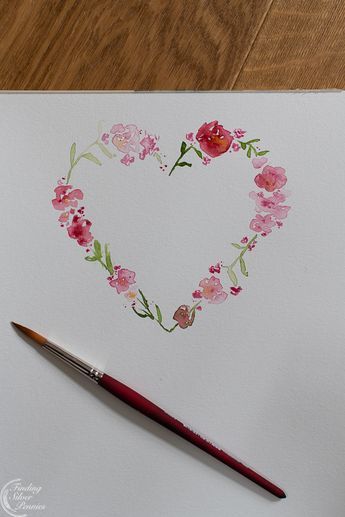 Valentine's Day is just around the corner. I'm excited to share these watercolor valentine free printables with you. Use them for cards or gifts.