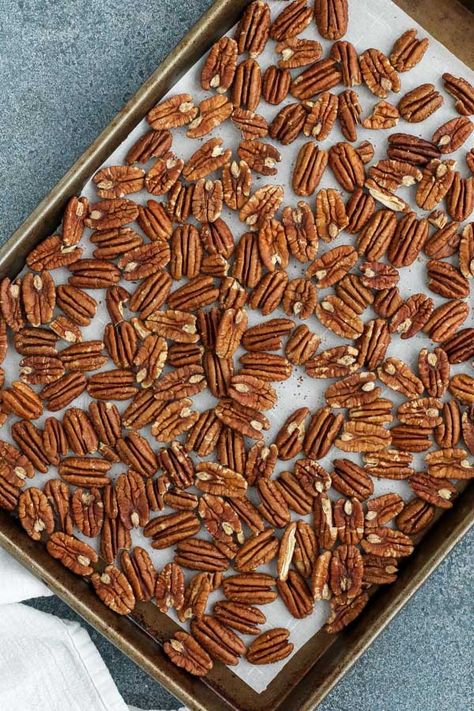 learn how to toast pecans in the oven – it’s easy and fast. avoid the pitfalls listed here to get perfectly roasted pecans every time.