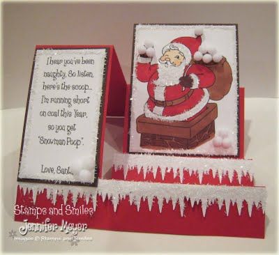 Side Step Card, Step Card, So Beautiful, Gift Bags, Christmas Cards, I Love, Christmas