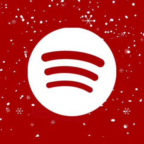 Christmas Spotify Icon, Holiday Widgets, Christmas Phone App Icons, App Organization, Spotify Logo, Spotify Icon, Christmas Logo, App Logos, Christmas Apps