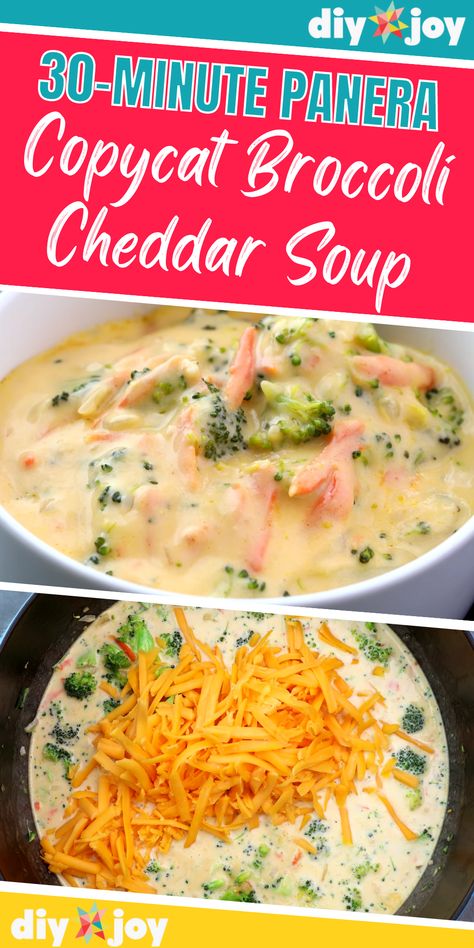 30 Minute Panera Copycat Broccoli Cheddar Soup Copycat Subway Broccoli Cheddar Soup, 30 Minute Broccoli Cheddar Soup, Copycat Broccoli Cheddar Soup Panera, Panera Broccoli And Cheese Soup, Broccoli Cheddar Soup Panera, Copycat Broccoli Cheddar Soup, Copycat Panera Broccoli Cheddar Soup, Easy Broccoli Cheddar Soup, Panera Copycat