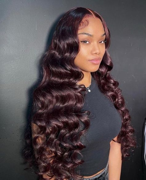 MayZoi-HairVendor on Instagram: "Beautiful color and curl 😍🔥🔥🔥 Follow @hdlacewig_wholesalevendor for more hair inspiration We are reliable legit virgin hair vendor Do you want to wholesale hair? Click link in bio to for more information #nychairstylist #harlemhairstylist #manhattanhairstylist #frontal #wigs #frontalinstall #sewin #traditionalsewin #leaveout #nyhairstylist #wiginstall #hairinspo #hairstyles #blackhair #tapeinextensions #nycstylist #atlantahairstylist #wigs #hairstyles #hairco Loose Wave Frontal Wig Hairstyles, Virgin Hair Vendors, Auburn Color, Loose Deep Wave, Frontal Wig Hairstyles, Beautiful Wigs, Bad Gal, Lace Front Human Hair, Lace Hair