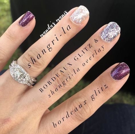 Gorgeous mix & match Nail Color Combos, Wedding Nails Design, Shellac Nails, Popular Nails, Beautiful Nail Designs, Shangri La, Nail Polish Strips, Color Street Nails, Cool Nail Designs