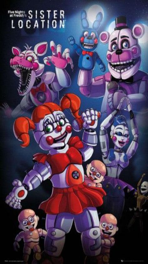 Download FNAF SL Wallpaper by jrivera122 - 22 - Free on ZEDGE™ now. Browse millions of popular fnaf Wallpapers and Ringtones on Zedge and personalize your phone to suit you. Browse our content now and free your phone Ballora Fnaf, Fnaf 5, Fnaf Baby, Fnaf Sl, Fnaf Sister Location, Afton Family, Animatronic Fnaf, Circus Baby, Fnaf Wallpapers