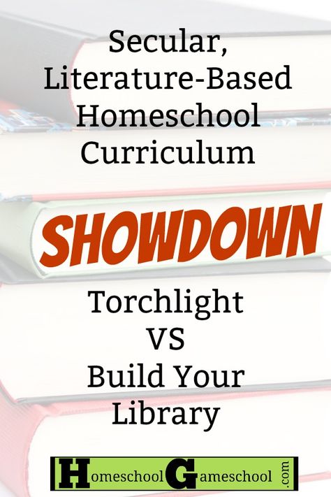 Torchlight Curriculum VS Build Your Library, Secular Homeschooling Curriculum Torchlight Curriculum, Literature Based Homeschool, Secular Homeschool Curriculum, Homeschool Apps, Secular Homeschool, Homeschooling Curriculum, Alternative Education, Homeschool Encouragement, Homeschool High School