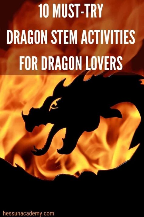 Kids love dragons, so why not incorporate learning dragon activities into your lesson plans? Check out this list of fun and educational dragon STEM activities for kids. You can learn about STEM and science while enjoying some fun dragon projects. There are even some dragon arts and crafts for your kids to enjoy! Perfect for learning about Chinese New Year or having a Chinese New Year unit study. These are also great for language arts studies and lessons or lessons about history and mythology. Dragons Lair Art, Dragon Arts And Crafts, Dragon Activities, Dragons Lair, Dragon Project, Dragon Day, Childhood Fears, Stem Activities For Kids, Summer Science