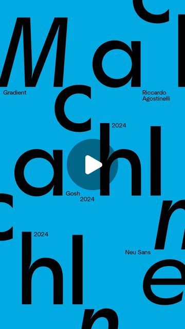 Riccardo Agostinelli on Instagram: "I’ve been animating texts and types non-stop lately, so it’s time to release some of them 👁️

Starting with this pure pleasing collaboration between me and @gradient.type where i got the chance to animate two of their amazing fonts “Gosh” and “Neu Sans” realized by them!

It was so satisfying moving those perfect sans-serif letters ✨

#2danimation #motiongraphic #visualmelt #design #buckuback #loop #motionlovers #graphicdesign #animation #logodesigner #aftereffects #adobeillustrator" Type Animation Motion Graphics, Font Animation, Text Motion, Motion Typography, Type Motion, Type Animation, Typography Animation, Animated Text, Text Animation