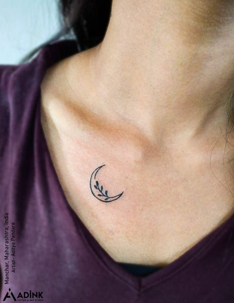 Half Moon Tattoo, Moon Tattoo, Half Moon, Moon, Tattoos, Quick Saves